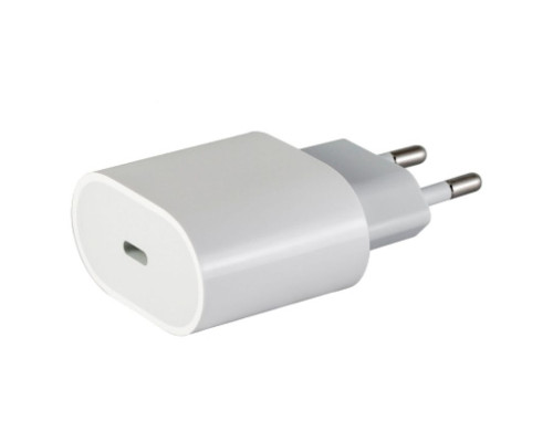 Мережевий зарядний пристрій (адаптер) для Apple iРhone A1692 PD / 18W / 3100mAh white High Quality carton box TPS-2710000202295 2710000202295