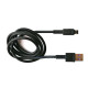 Кабель USB XO NB-Q166 Micro Quick Charge 5A black TPS-2710000207627 2710000207627