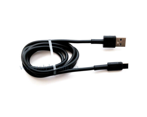 Кабель USB XO NB-Q166 Type-C Quick Charge 5A black TPS-2710000207634