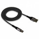 Кабель USB XO NB125 Type-C Magnetic 2A black
