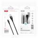 Кабель USB XO NB129 Micro 2.1A black