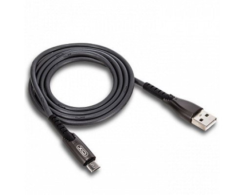 Кабель USB XO NB135 Micro Quick Charge 2.4A graphite TPS-2710000208112 2710000208112