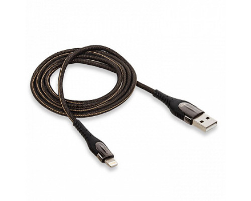 Кабель USB XO NB138 Lightning Quick Charge 2.4A black