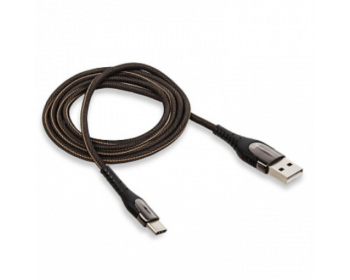 Кабель USB XO NB138 Type-C Quick Charge 2.4A black TPS-2710000208099 2710000208099