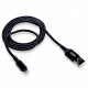 Кабель USB XO NB143 Lightning 2.1A black TPS-2710000207948 2710000207948