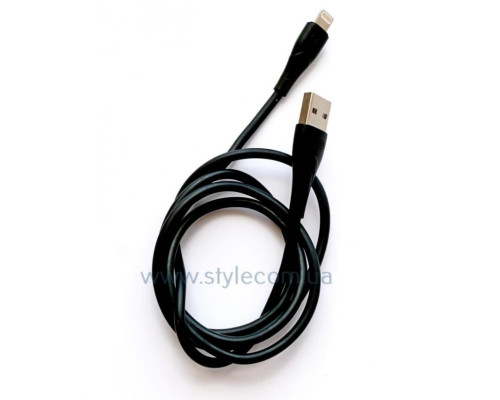 Кабель USB XO NB146 Lightning 2.4A black TPS-2710000208013