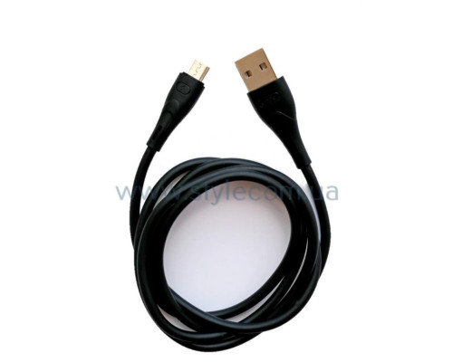 Кабель USB XO NB146 Micro 2.4A black TPS-2710000208020 2710000208020