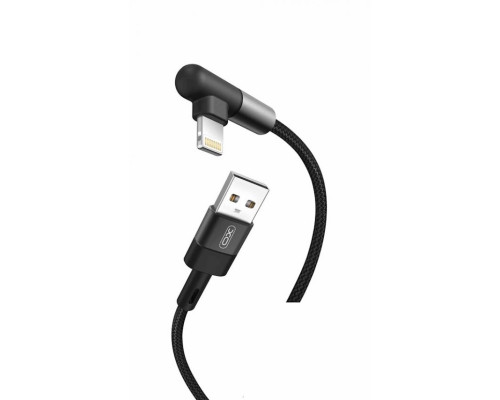 Кабель USB XO NB152 Lightning 2.4A black