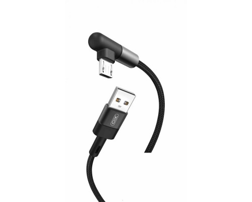 Кабель USB XO NB152 Micro 2.4A black TPS-2710000207863 2710000207863