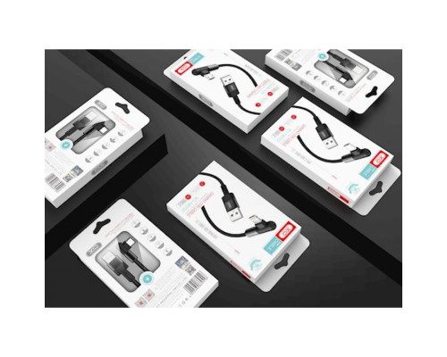 Кабель USB XO NB152 Type-C 2.4A black