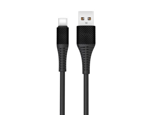 Кабель USB XO NB157 Type-C 2.4A black