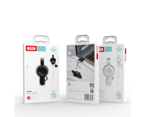 Бездротовий зарядний пристрій для Apple Watch XO CX003 Magnetic 2.5W black TPS-2710000208556 2710000208556