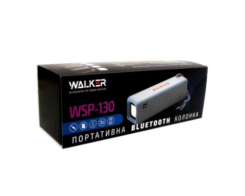 Портативна колонка WALKER WSP-130 black TPS-2710000211365 2710000211365