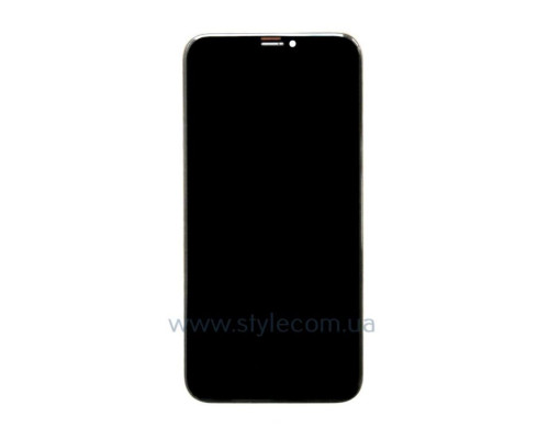 Дисплей (LCD) для Apple iPhone X з тачскріном black (Amoled HE-X) Original Quality TPS-2710000211617