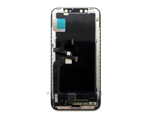 Дисплей (LCD) для Apple iPhone X з тачскріном black (Oled ALG/ WX) Original Quality TPS-2710000211624 2710000211624