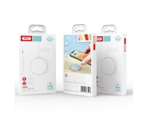 Беспроводное зарядное устройство XO CX004 Magnetic 15W white TPS-2710000217688 2710000217688
