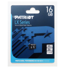 Карта пам'яті Patriot LX Series MicroSDHC 16GB Class 10 UHS-I TPS-2710000221005