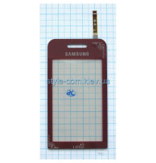 Тачскрін (сенсор) для Samsung S5230 La Fleur bordo High Quality TPS-2701184500000