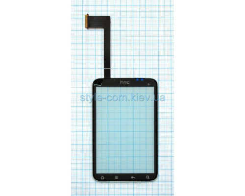 Тачскрін (сенсор) для HTC Wildfire S A510e, PG76100, G13, G8S rev.3 black Original Quality TPS-2701257200004 2701257200004