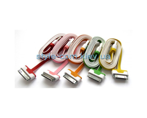 Кабель USB Apple iРhone 4, 4s pink