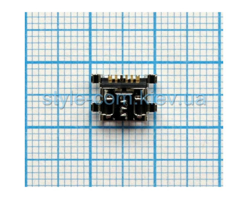 Роз'єм живлення (гніздо) для Samsung Galaxy I8160 (6 pin) TPS-2701339300004 2701339300004