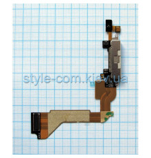 Шлейф для Apple iPhone 4 з роз'ємом живлення та мікрофоном white Original Quality TPS-2701348700000 2701348700000