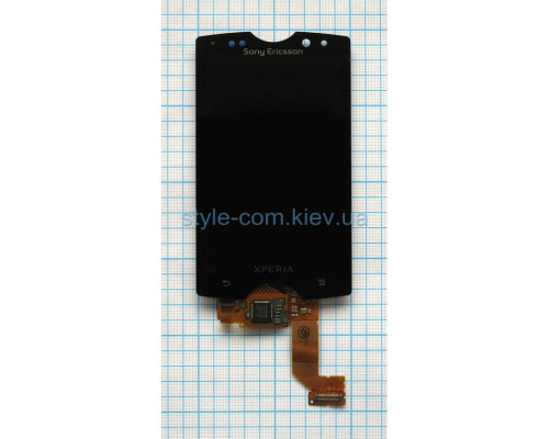 Дисплей (LCD) для Sony Xperia Active SK17i з тачскріном black Original Quality TPS-2701380600009 2701380600009