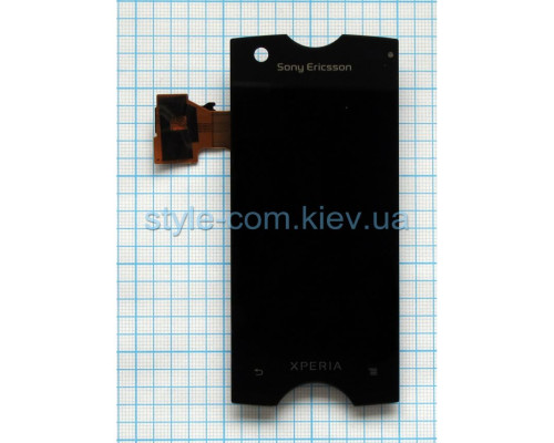 Дисплей (LCD) для Sony Xperia Ray ST18i з тачскріном black Original Quality TPS-2701381000006