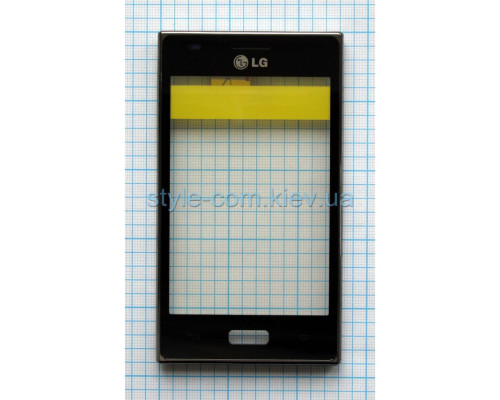 Тачскрін (сенсор) для LG Optimus L5 E610, E612 з рамкою black High Quality TPS-2701388400007 2701388400007