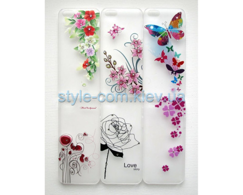 Чохол (стразы) для Apple iPhone 5, 5s, 5SE пластик