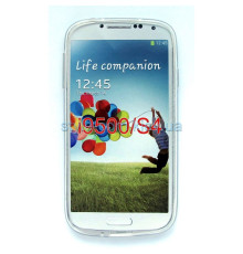 Чохол силіконовий Slim для Samsung Galaxy S4 I9500 white прозорий
