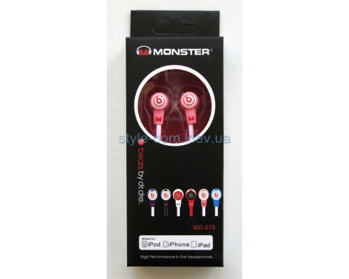 Навушники Mnster MD-578 pink