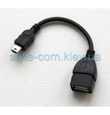 Перехідник OTG Mini to USB2.0 black