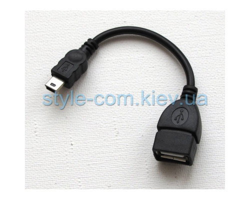 Перехідник OTG Mini to USB2.0 black
