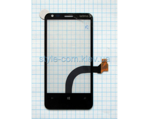 Тачскрін (сенсор) для Nokia Lumia 620 (rev.3.0) black Original Quality TPS-2701509400008 2701509400008