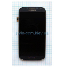Дисплей (LCD) для Samsung Galaxy S4 I9500 з тачскріном та рамкою deep blue (TFT) Original Quality
