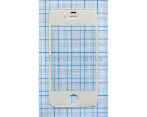 Скло для переклеювання для Apple iPhone 4 white Original Quality TPS-2701587300009 2701587300009