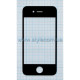 Скло для переклеювання для Apple iPhone 4s black Original Quality TPS-2701587400006 2701587400006