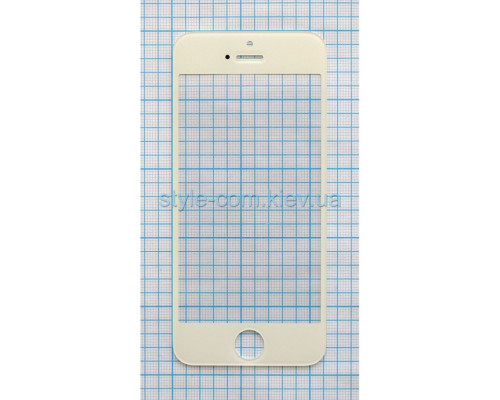 Скло для переклеювання для Apple iPhone 5 white Original Quality TPS-2701587700007 2701587700007