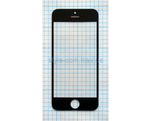 Скло для переклеювання для Apple iPhone 5s black Original Quality TPS-2701588000007 2701588000007