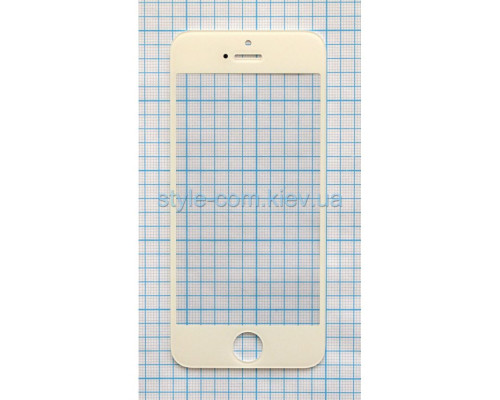 Скло для переклеювання для Apple iPhone 5s white Original Quality TPS-2701588100004 2701588100004