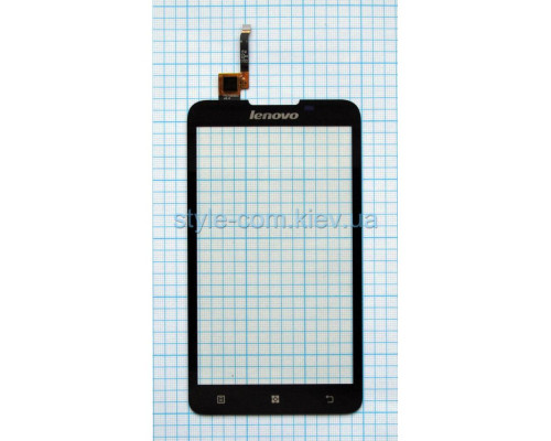 Тачскрін (сенсор) для Lenovo A590 black High Quality TPS-2701609200003 2701609200003