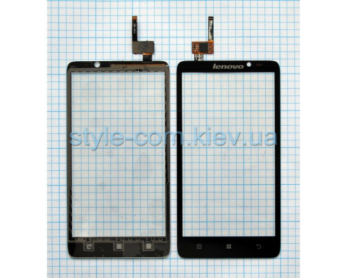 Тачскрін (сенсор) для Lenovo S890 black High Quality TPS-2701607200005 2701607200005