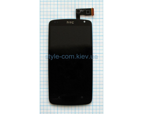 Дисплей (LCD) для HTC Desire 500 з тачскріном black High Quality TPS-2701632400005 2701632400005