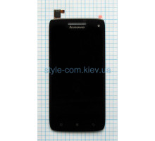 Дисплей (LCD) для Lenovo S960 з тачскріном black Original Quality TPS-2701624400006 2701624400006