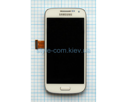 Дисплей (LCD) для Samsung Galaxy S4 Mini I9190 з тачскріном та рамкою white (TFT) Original Quality TPS-2701638500006