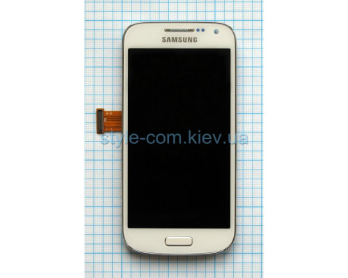 Дисплей (LCD) для Samsung Galaxy S4 Mini I9190 з тачскріном та рамкою white (TFT) Original Quality TPS-2701638500006 2701638500006