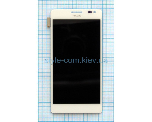 Дисплей (LCD) для Huawei Ascend D2 з тачскріном white High Quality TPS-2701656400005 2701656400005