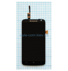 Дисплей (LCD) для Lenovo S820 з тачскріном black Original Quality TPS-2701656700006 2701656700006