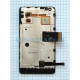 Дисплей (LCD) для Nokia Lumia 900 з тачскріном та рамкою black Original Quality TPS-2701656600009 2701656600009
